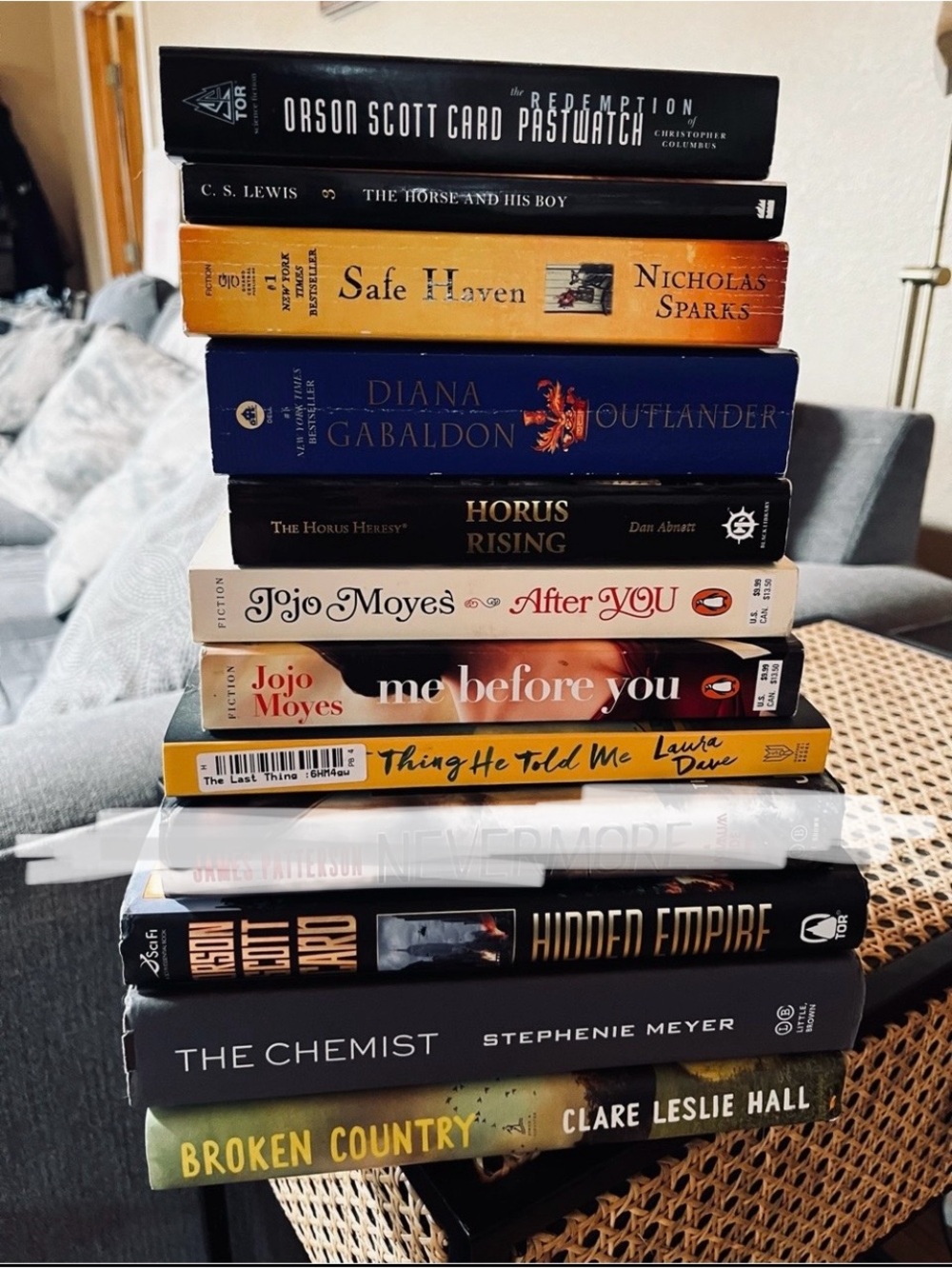 Stack of Assorted Paperback/Hardcover Books - Multicolor